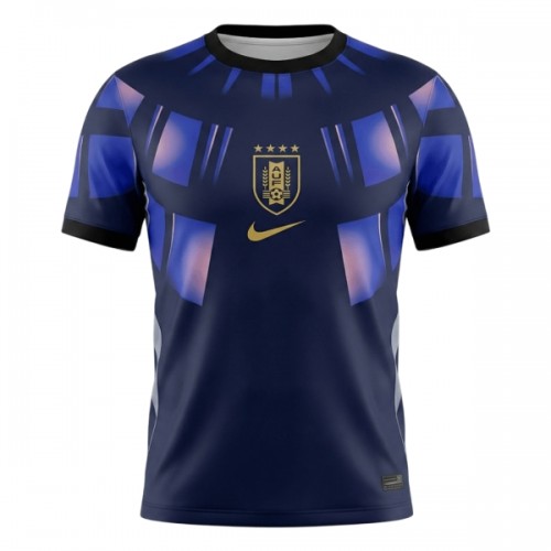 Fotballtrøye Uruguay Bortedrakt VM 2026 Kortermet Fotballtrøye Uruguay Bortedrakt VM 2026 Kortermet